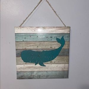 Wall Art Canvas - Whale